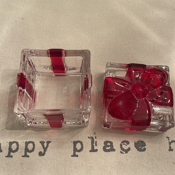 🎁🎁CRYSTAL Box Godinger Gatherings Present Box/ Christmas - Picture 3 of 8